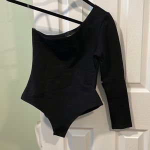 Kittenish One Shoulder Bodysuit
